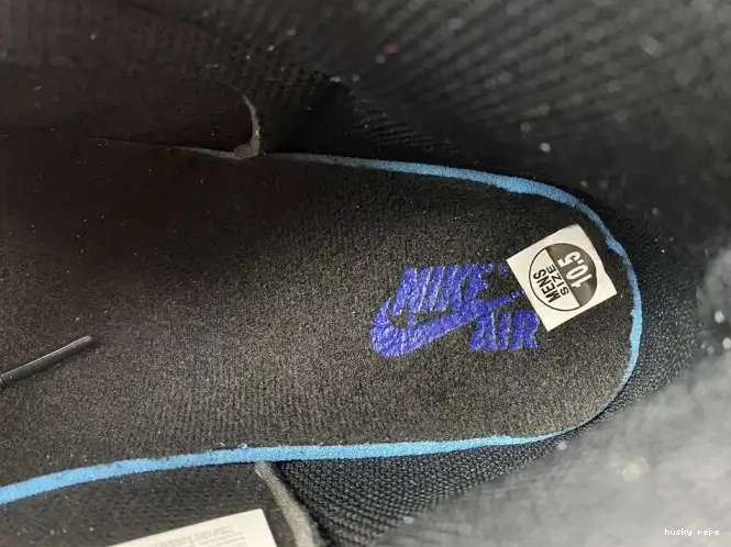 Rep Husky Retro 1 High Jordan OG 555088-404 0522